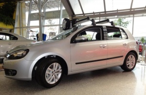 Боковые молдинги на двери для Volkswagen Golf 6 (2009-2012) | Rider F-3