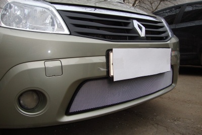 Защита радиатора для Renault Sandero (2010-2014) | Стандарт
