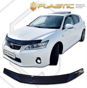 Дефлектор капота Lexus CT200h 2011-2015 (ZWA10) | черный