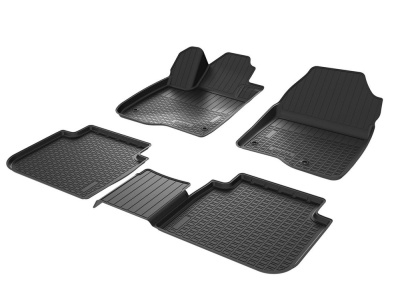 Коврики Honda CR-V 6 2023+ | полиуретановые, черные, Norplast