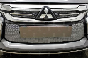 Защита радиатора для Mitsubishi Pajero Sport 2017+ | Стандарт