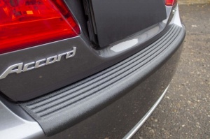 Накладка на задний бампер для Хонда Аккорд 9 2013+ | шагрень