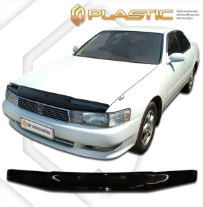 Дефлектор капота Toyota Cresta 1992-1996 (X90) | черный