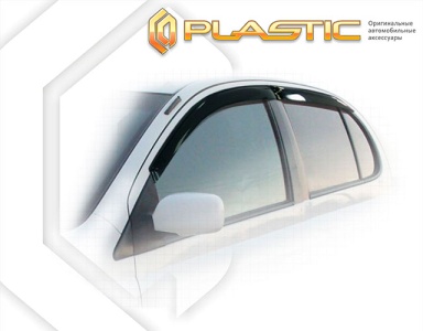 Дефлекторы ветровики Toyota Yaris 1 1999-2005 (P10)