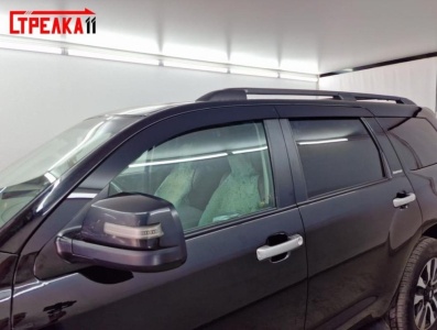 Дефлекторы Toyota Sequoia 2 2007-2022 | из 6 частей, премиум, плоские, 2D
