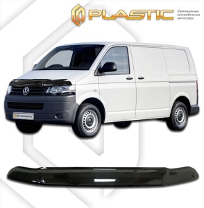 Дефлектор капота Volkswagen Multivan T5 2009-2015 | exclusive, черный