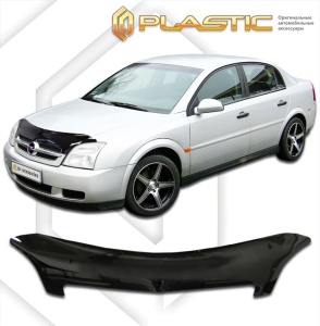 Дефлектор капота Opel Vectra 2002-2005 | черный
