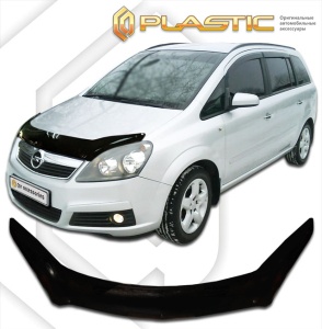 Дефлектор капота Opel Zafira B 2006-2011 | exclusive, черный