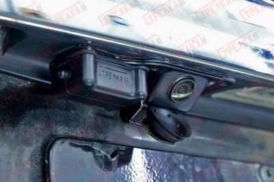 Защита задней камеры Mercedes GL-class (X164) 2006+