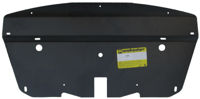 Защита картера BMW X6 (e71, E72) 2012-2014 | радиатор, 3 мм, сталь | MOTODOR | 10209