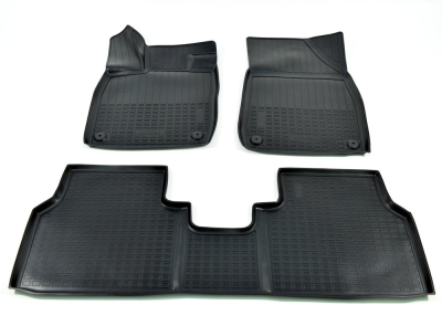 Коврики Audi Q4 e-tron (F4) 2021+ | полиуретановые, черные, Norplast