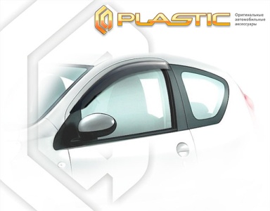 Дефлекторы ветровики Peugeot 107 (3D) 2005-2012 (PM, PN)