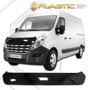 Дефлектор капота Renault Master 2010-2015 | черный