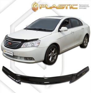 Дефлектор капота Geely Emgrand EC7 седан 2009-2017 (FE-1) | черный