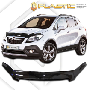 Дефлектор капота Opel Mokka 2012- | черный