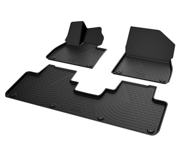 Коврики Лисян Л6 2024+ | полиуретановые, черные, Norplast