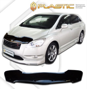 Дефлектор капота Toyota Mark X ZiO 2007-2011 (ANA10) | черный