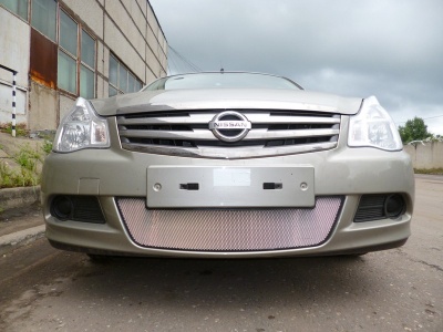 Защита радиатора для Nissan Almera (G15) 2013+ | Стандарт