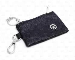 Брелок «кожаный чехол» для ключей с логотипом Volkswagen «вар.3»