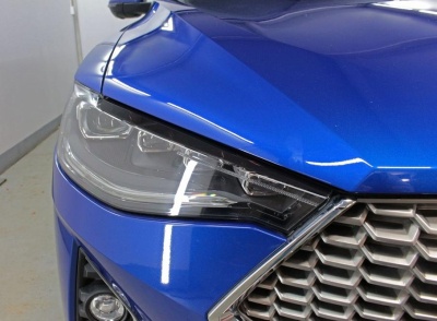 Накладки на фары для Хавал Ф7Х 2019-2024 | 2 штуки, декор