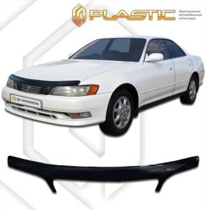 Дефлектор капота Toyota Mark-2 1992-1996 (X90-X93) | черный