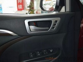 Окантовка внутренних дверных ручек для Toyota Higlander 2014+ | хром, 4 части