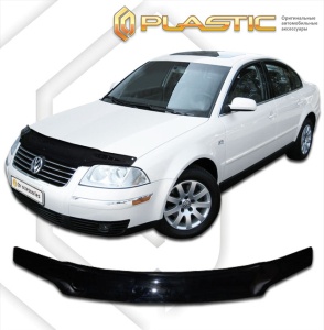 Дефлектор капота Volkswagen Passat 2001-2005 (B5) | черный