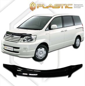 Дефлектор капота Toyota Noah R60G, R65G 2001-2007 | черный