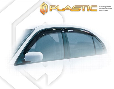 Дефлекторы ветровики Honda Civic 7 седан 2001-
