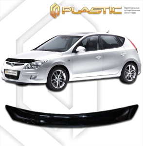 Дефлектор капота Hyundai i30 2008-2012 | черный