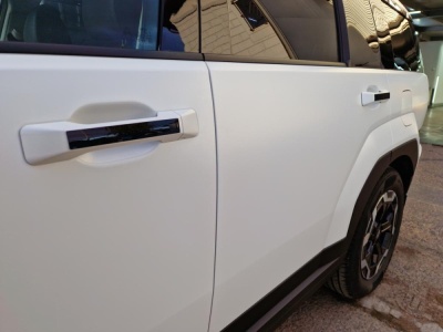 Накладки на ручки дверей для Hyundai Santa Fe 5 (MX5) 2024+ | 4 штуки, декор