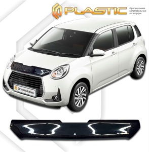 Дефлектор капота Daihatsu Boon 3 хэтчбек 5 дв. 2016-2018 (M700) | черный