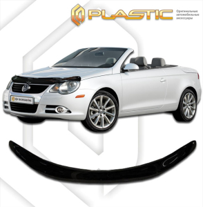 Дефлектор капота Volkswagen Eos 2007-2010 | черный