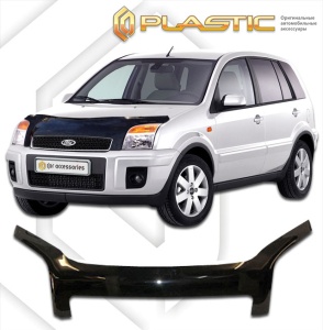 Дефлектор капота Ford Fusion 2004-2013 (CBK) | exclusive, черный