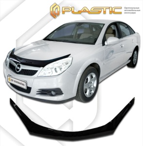 Дефлектор капота Opel Vectra 2005-2008 | exclusive, черный