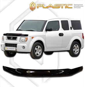 Дефлектор капота Honda Element 2003-2008 (YH2) | черный