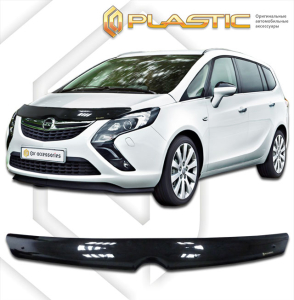 Дефлектор капота Opel Zafira Tourer 2011-2016 | черный