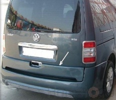 Накладка на дверь багажника, грунт для VW Caddy "04-09"