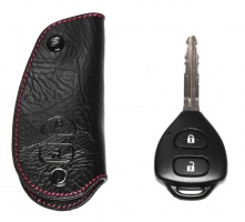 Брелок «кожаный чехол» для ключа Toyota: Rav 4, Auris, Hilux