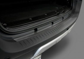 Накладка на задний бампер для Lada Largus 2012+ | нержавейка, Rival
