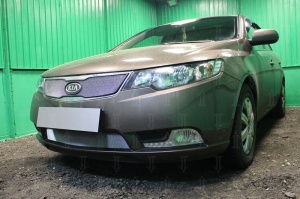 Защита радиатора для Kia Cerato 2 (2009-2012) | Стандарт