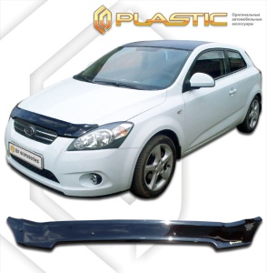 Дефлектор капота Kia Ceed 1 2007-2010 | черный