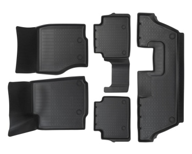 Коврики Jeep Grand Cherokee 5 (WL) 2021+ | полиуретановые, черные, Norplast