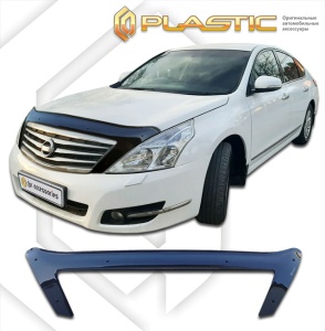 Дефлектор капота Nissan Teana J32 2008-2013 | exclusive, черный