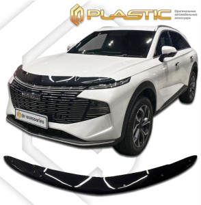 Дефлектор капота Haval F7 2 2024- | черный