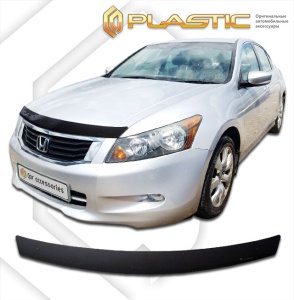 Дефлектор капота Honda Accord 8 2008-2012 (Американская версия) | черный