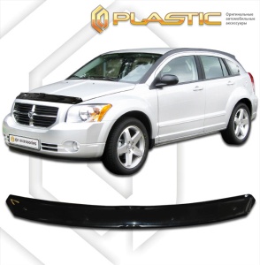 Дефлектор капота Dodge Caliber 2006-2011 | черный