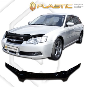 Дефлектор капота Subaru Outback 3 2003-2009 | черный