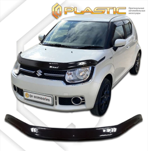 Дефлектор капота Suzuki Ignis 2 2015- (FF21S) | черный