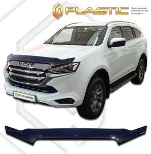 Дефлектор капота Isuzu MU-X 2021+ | черный